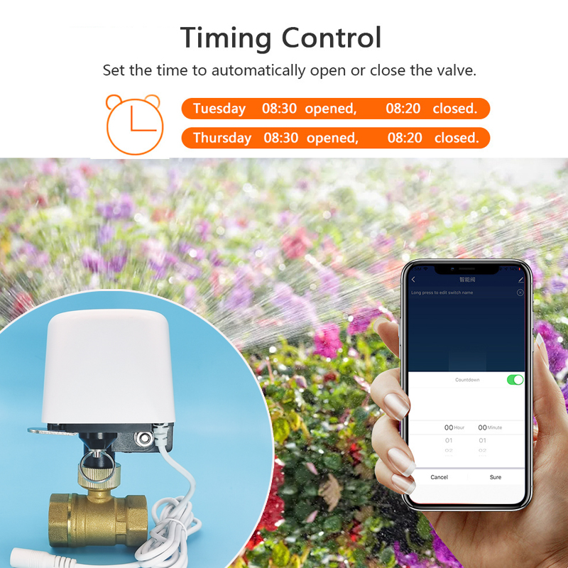 Умный Wi-Fi клапан для воды Tu – обзор и цена Smart Garden Timer