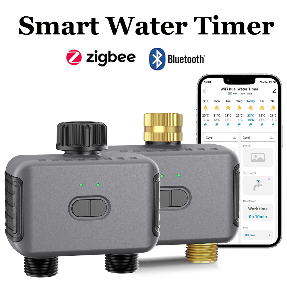 Умный таймер воды Tuya Zigbee/ – обзор и цена Smart Garden Timer