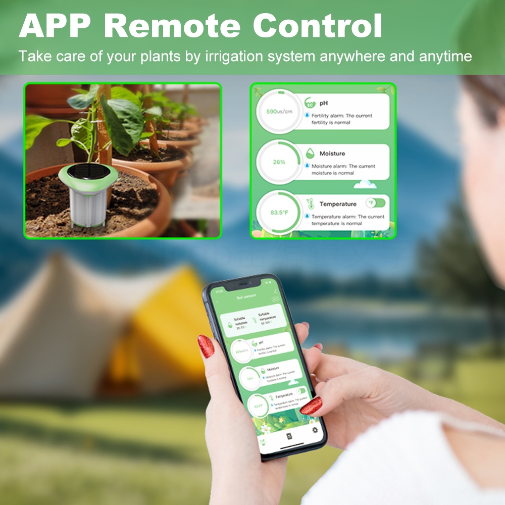 Умный датчик почвы Tuya WIFI с – обзор и цена Smart Urban Garden