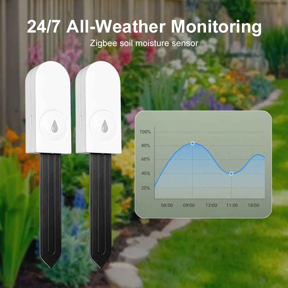 Датчик влажности почвы Zigbee  – обзор и цена Smart Garden System