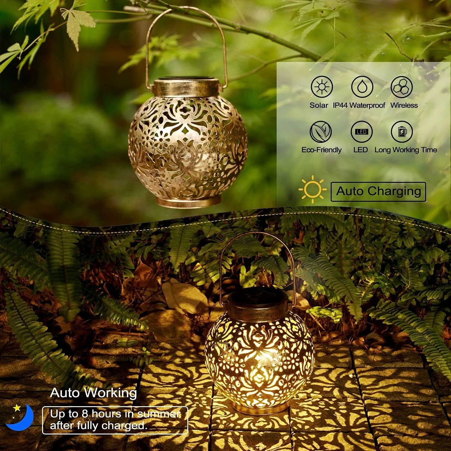 1-6 шт. марокканских солнечных – обзор и цена Smart Garden Light Camera