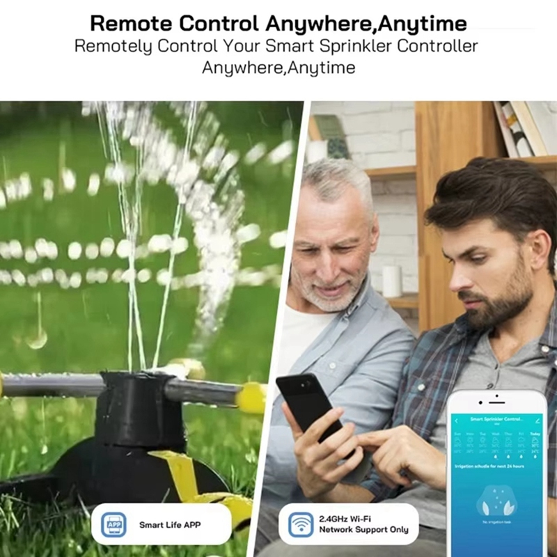 Умный контроллер полива Tuya W – обзор и цена Smart Garden Timer