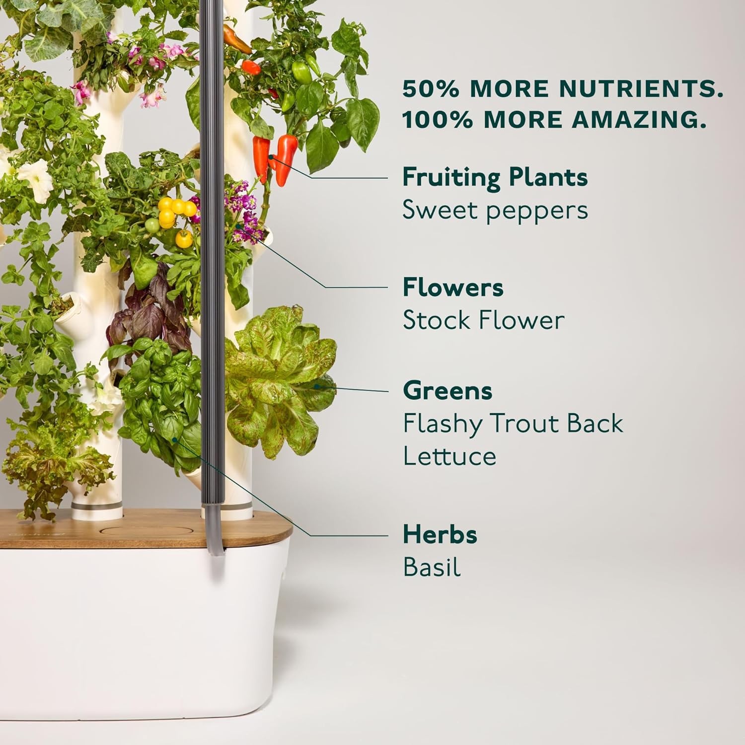 Умная система для вертикальног – обзор и цена Smart Garden Vertical Planter