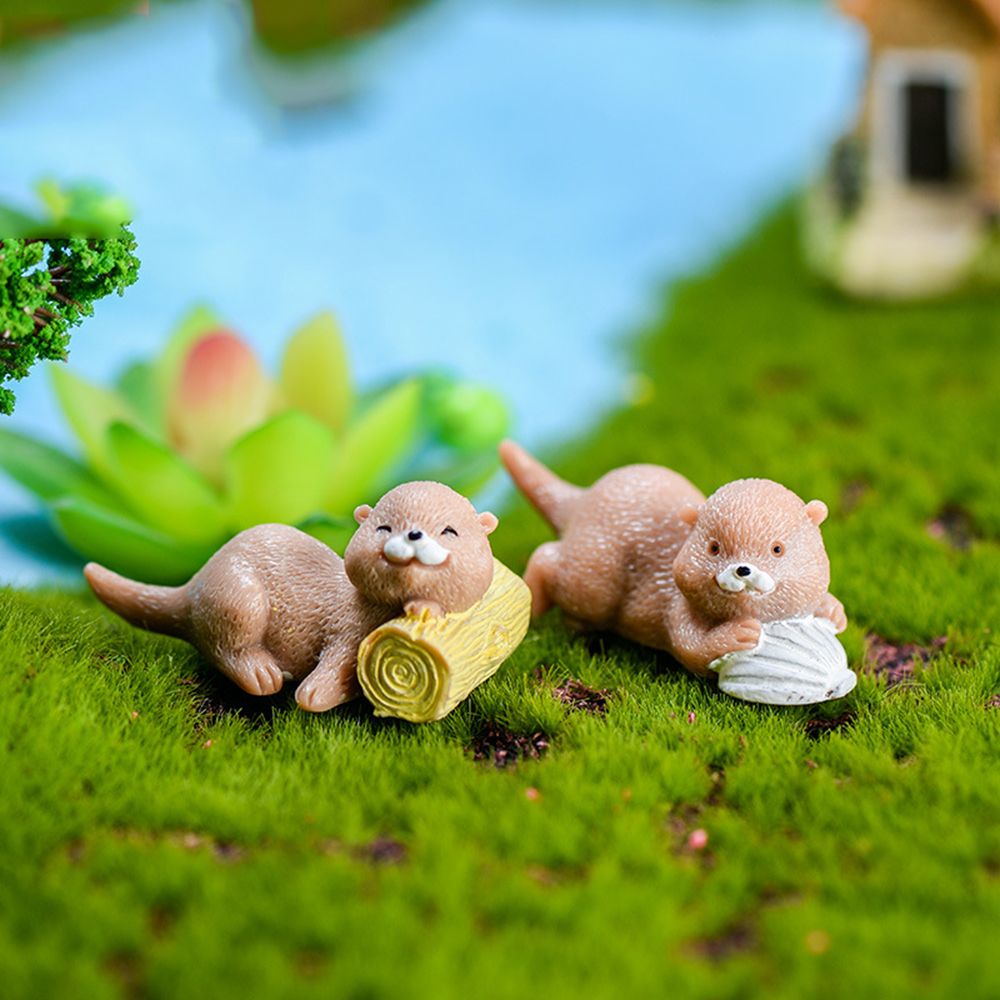 Мини-фигурка выдры, домашний д – обзор и цена Smart Garden Diy
