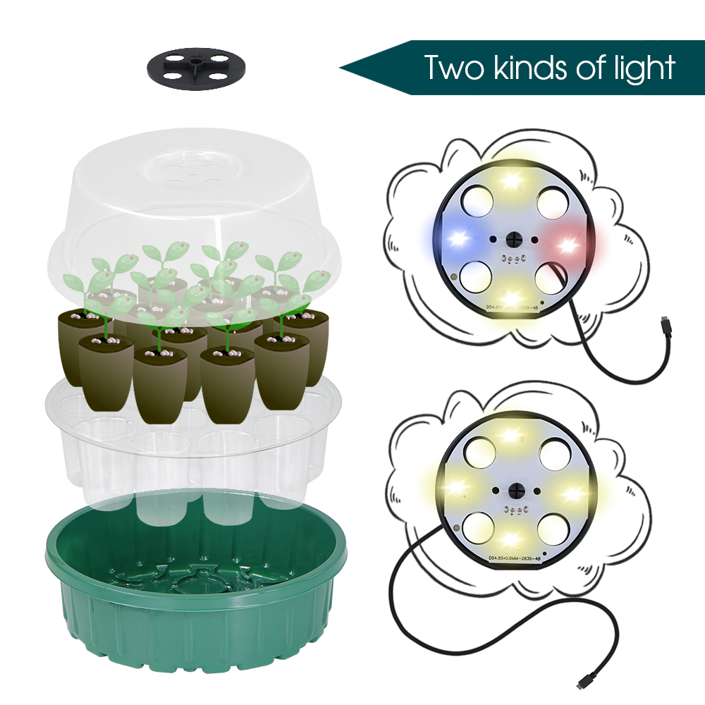 Круглый стартовый лоток для се – обзор и цена Smart Garden Domes