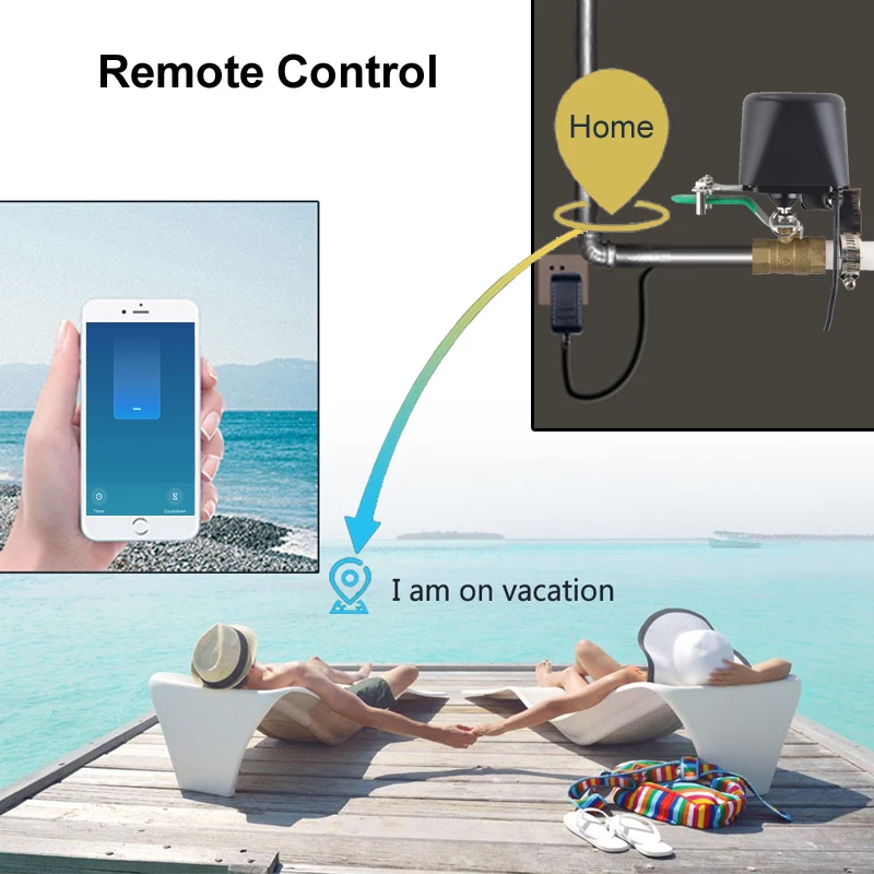Умный WiFi-клапан для воды, Zi – обзор и цена Smart Garden Timer